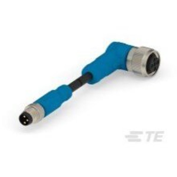 Te Connectivity Sensor Cables / Actuator Cables M8-3Ms-0.5 M12-3Fr-Pvc T4052118003-001